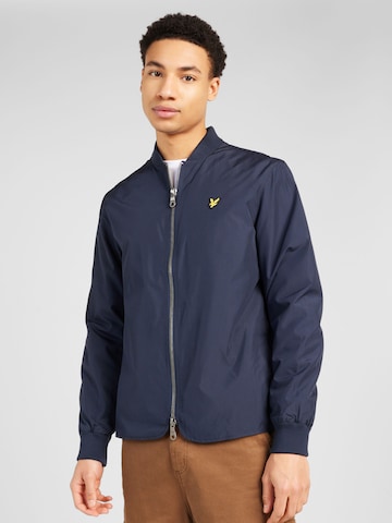 Veste mi-saison Lyle & Scott en bleu : devant