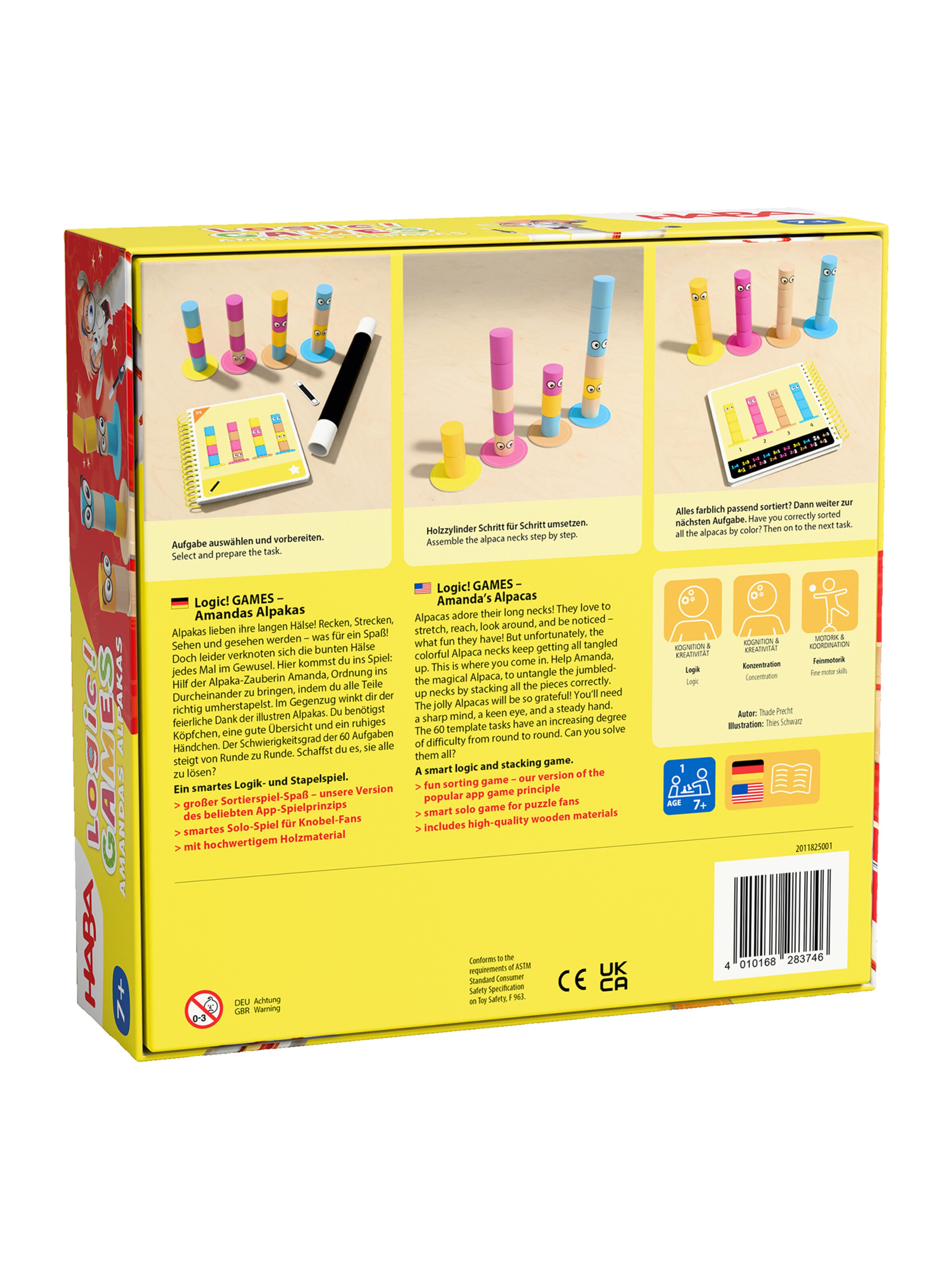 HABA Game ' Logic! Amandas Alpakas ' in Mixed colors