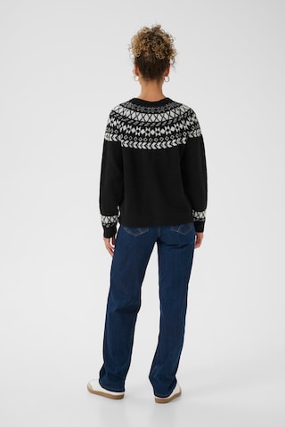 Cream Knit cardigan 'CRCherrie' in Black