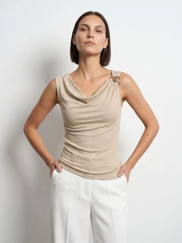 Dilvin Blouse 'Blusen' in Beige