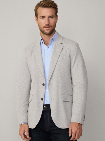 Hackett London Regular Fit Sakko in Grau: Vorderseite