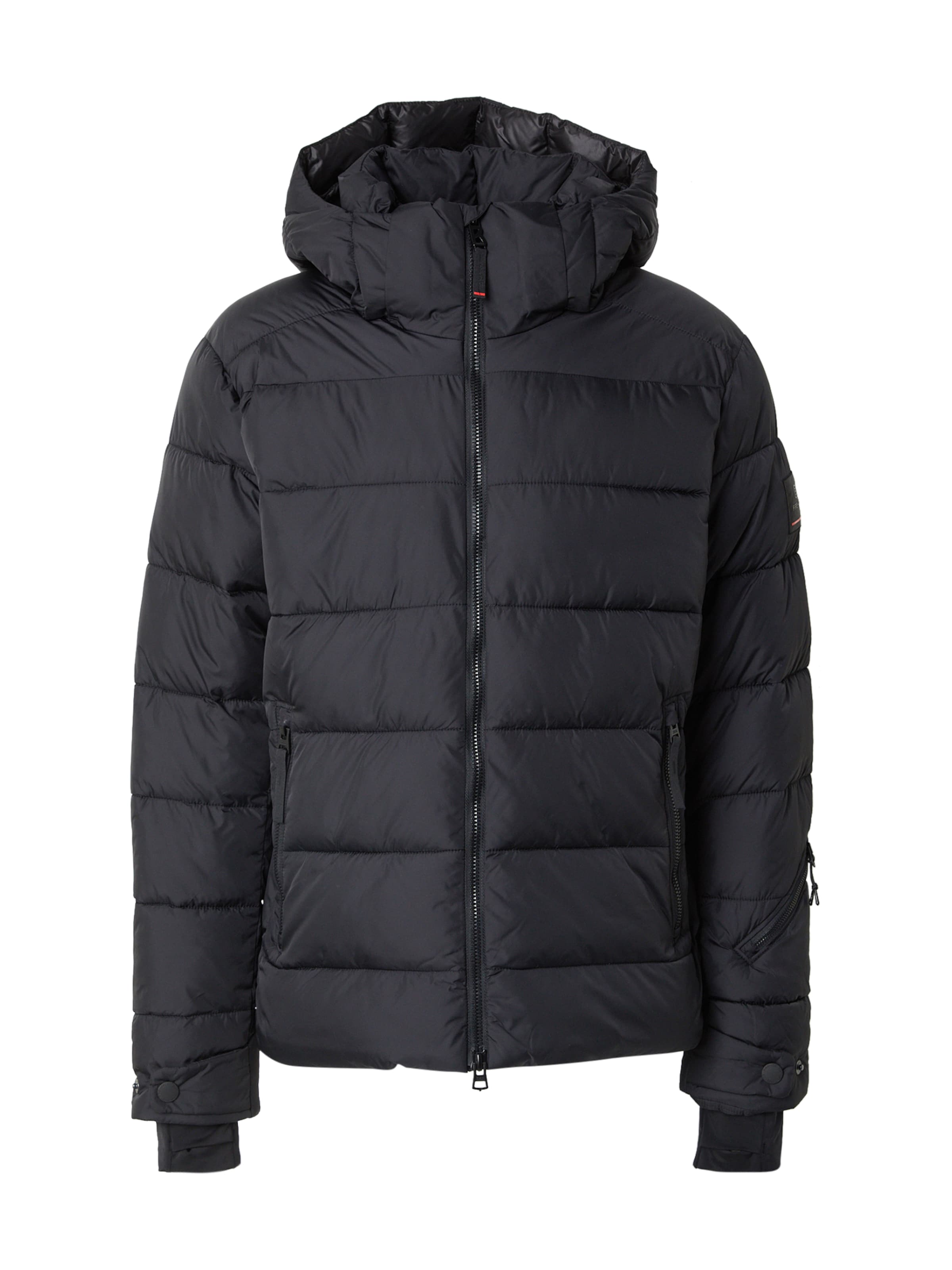 Bogner Fire + Ice Sportjacke 'LUKA2' in Schwarz: Vorderseite
