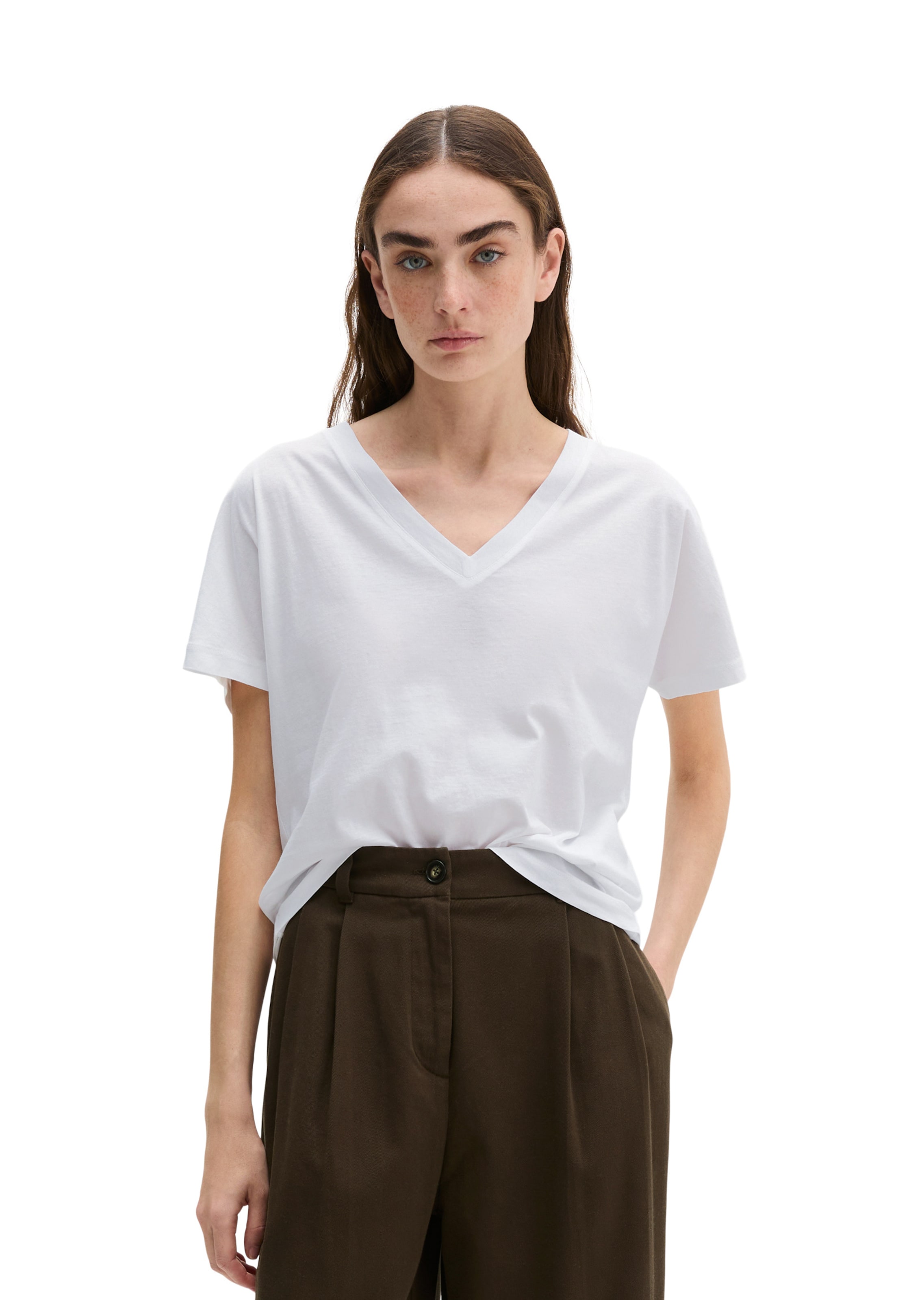 Marc O'Polo Shirt in White: front