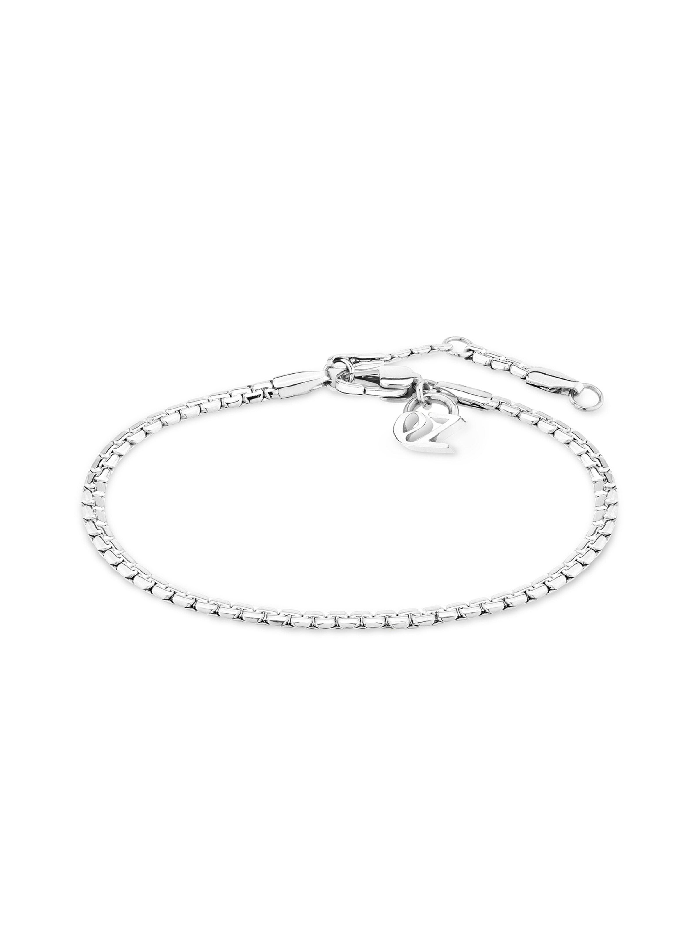 Echtzeit Bracelet in Silver: front