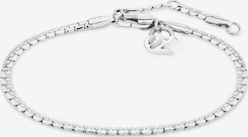Echtzeit Armband in Silber: Vorderseite