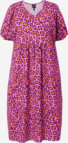 Ulla Popken Dress in Pink: front