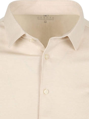 DESOTO Slim Fit Hemd 'Kent'‌‌‌‌ in Beige