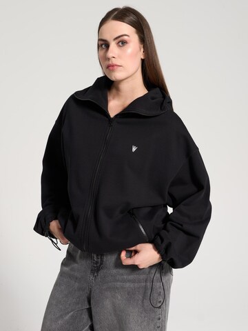 NOWIHT Sweatjacke 'Sabine'‌ in Schwarz
