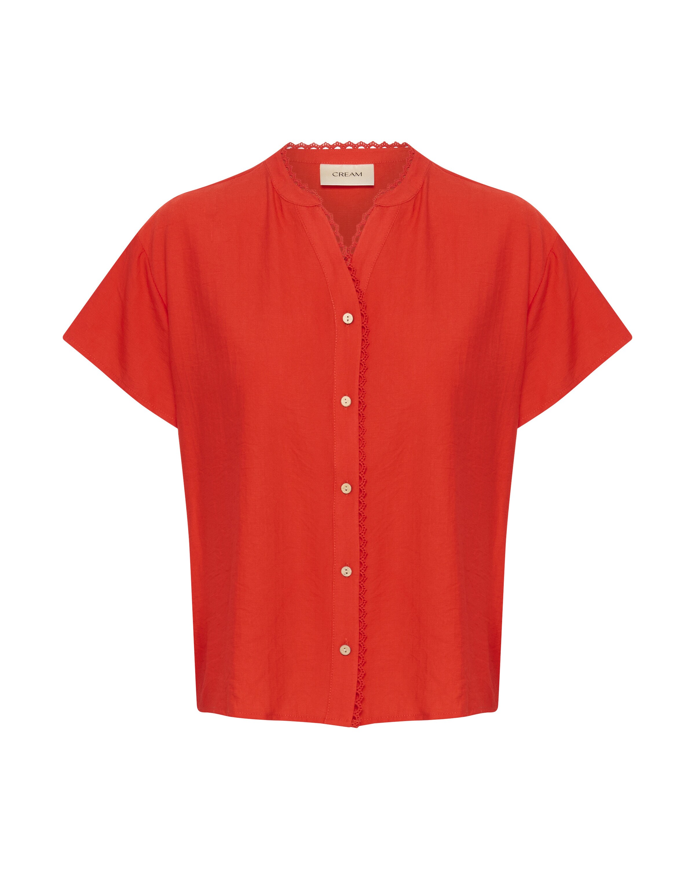 Cream Bluse 'Lori' i rød: forside