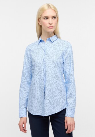 ETERNA Blouse in Blauw: voorkant