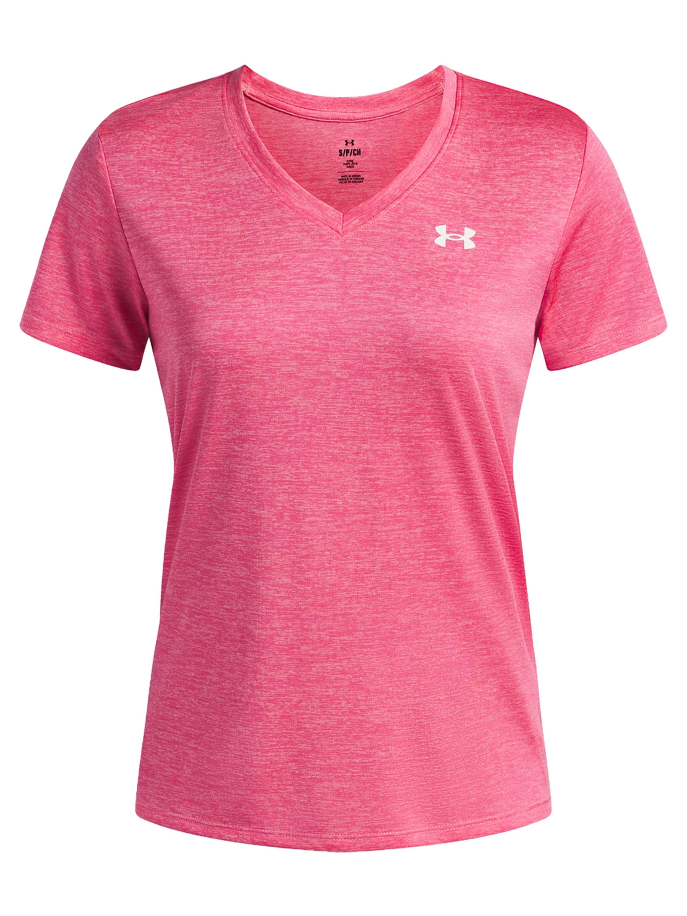 UNDER ARMOUR Funktionsshirt 'Tech™ Twist'‌‌‌‌‌ in Pink: Vorderseite