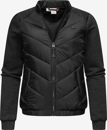 Ragwear Välikausitakki 'Zabava' värissä musta: etupuoli