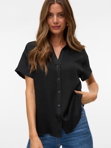 VERO MODA Bluse 'VMMelaney' i sort