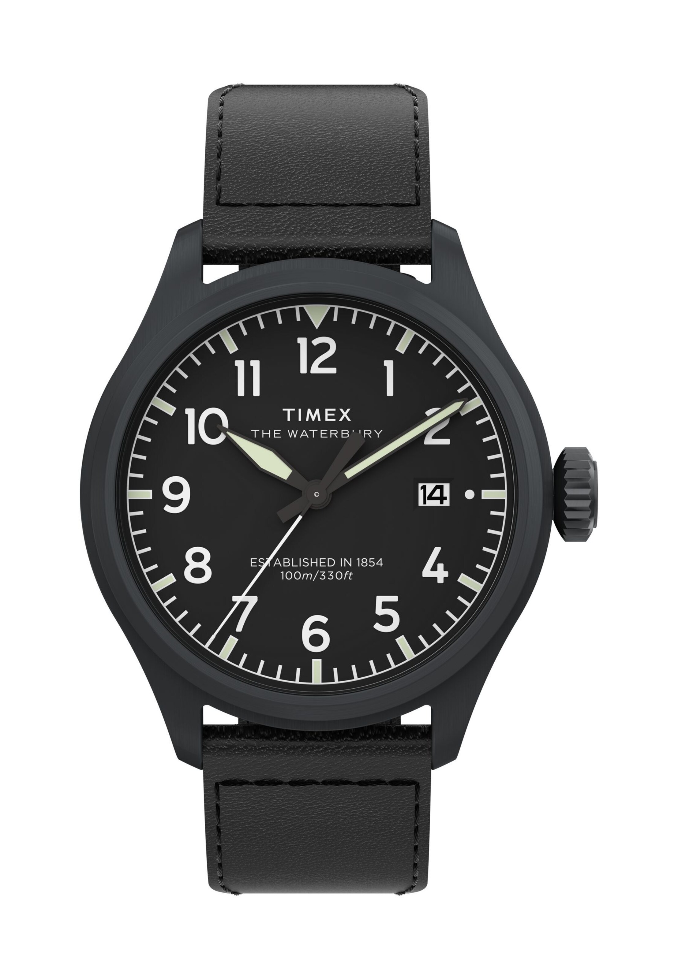 TIMEX Analog watch in Black: front