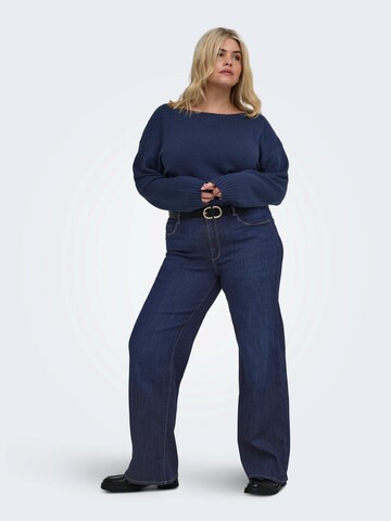 ONLY Carmakoma Wide leg Τζιν 'CARTHUNDER' σε μπλε