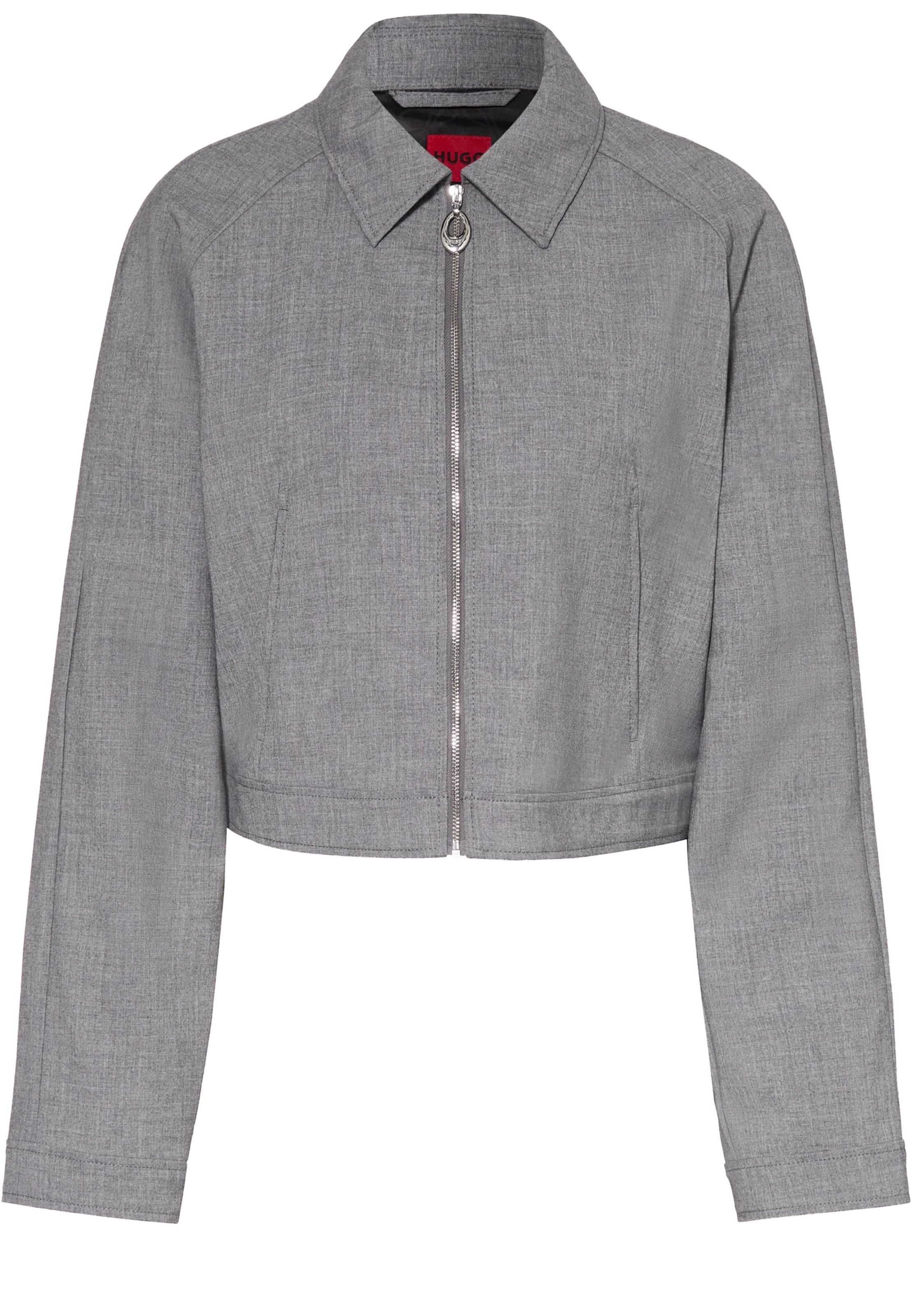 HUGO Jacke ' Amenisa ' in Grau: Vorderseite