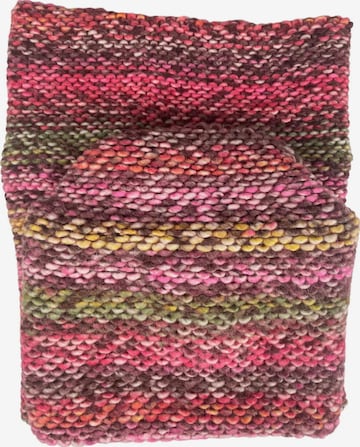 Bonnet 'Mütze & Schal Set' Kumixi en rose : devant