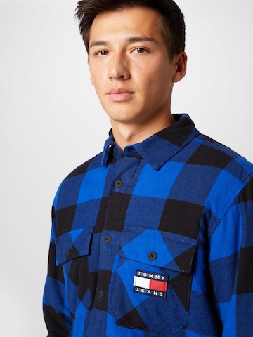TOMMY HILFIGER Regular Fit Hemd in Blau