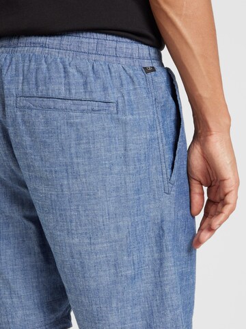 QS - regular Pantalón en azul