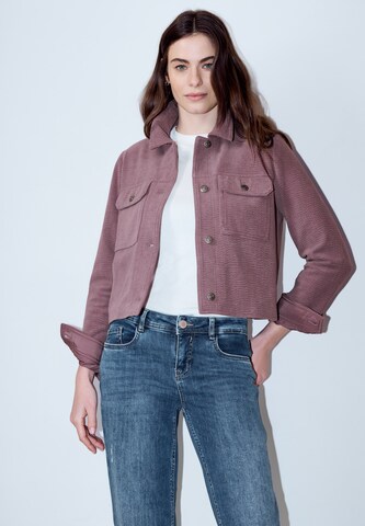 Street One Studio Between-Season Jacket in Pink: front