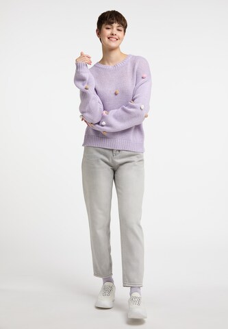 MYMO - Pullover 'Nolie' em roxo