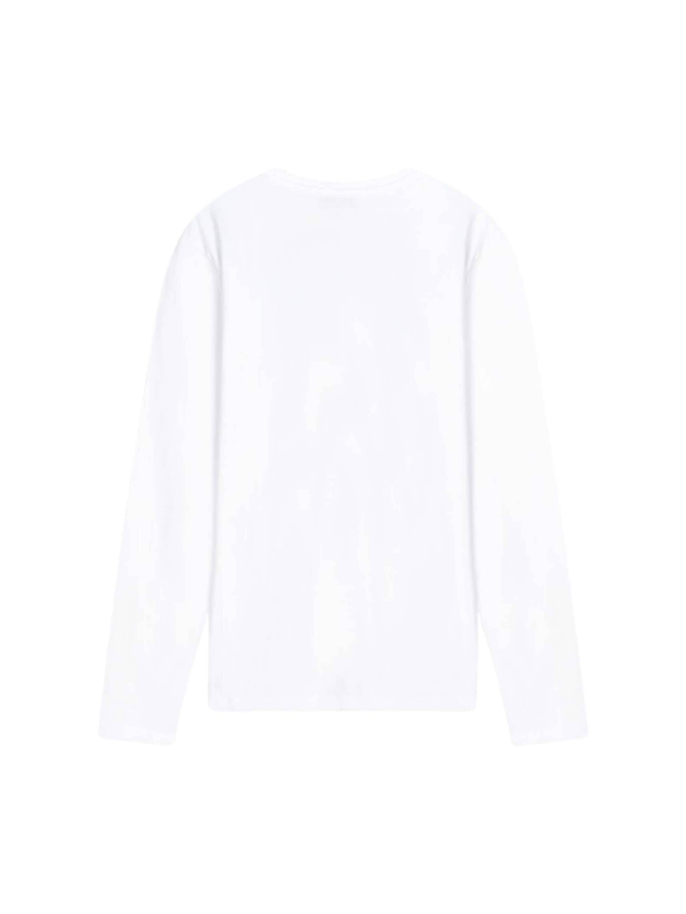 LTB Jeans - Camiseta 'LTB Jeans Herren Basic Sweatshirt' en blanco