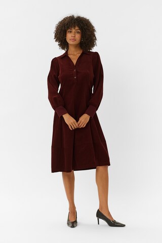 CULTURE - Vestido 'CUmissy' em castanho: frente