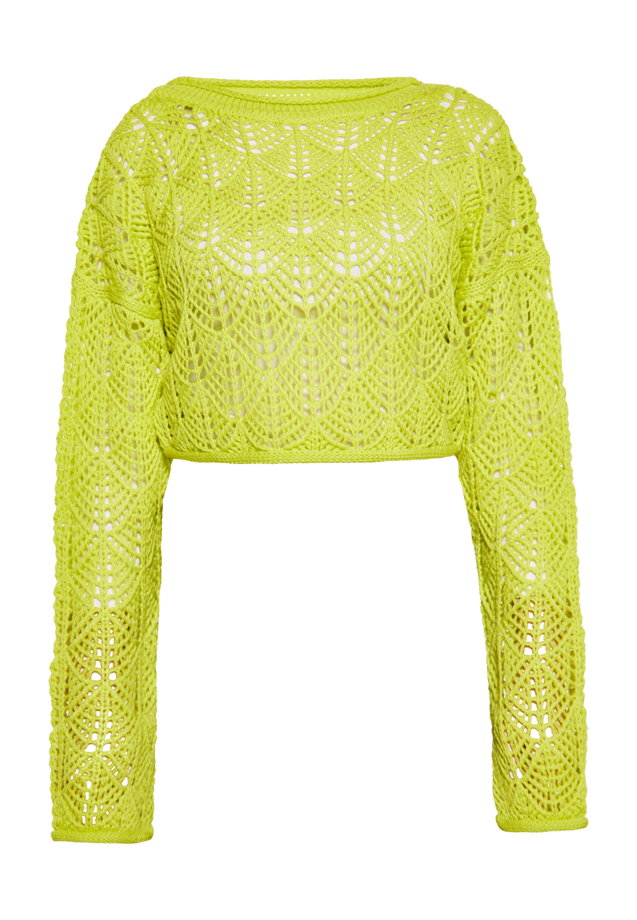 swirly Pullover in Grün: Vorderseite