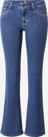 HOLLISTER Flared Jeans in Blauw: voorkant