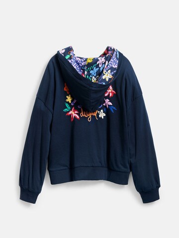 Desigual Sweat jacket in Blue