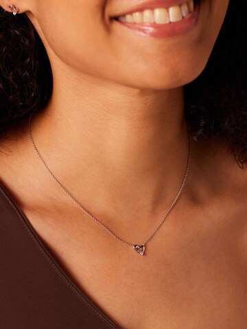 Lucardi Ketting in Zilver: voorkant