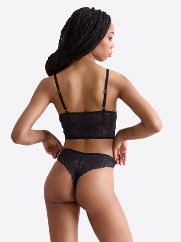 Erlich Textil - Tanga 'Iconic Lace' em preto