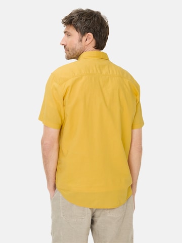 CAMEL ACTIVE Regular fit Button Up Shirt in Yellow