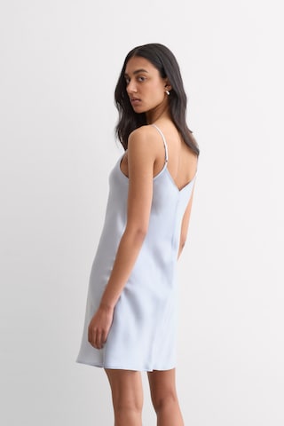 INTIMISSIMI Negligee 'Silky Flowers' in Blue