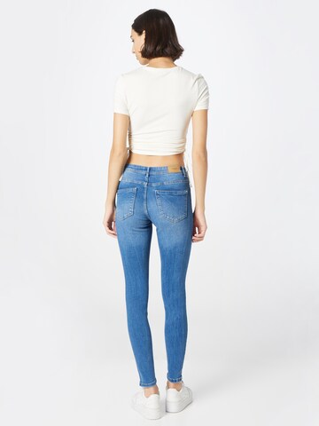 VERO MODA Skinny Jeans 'Tanya' in Blau