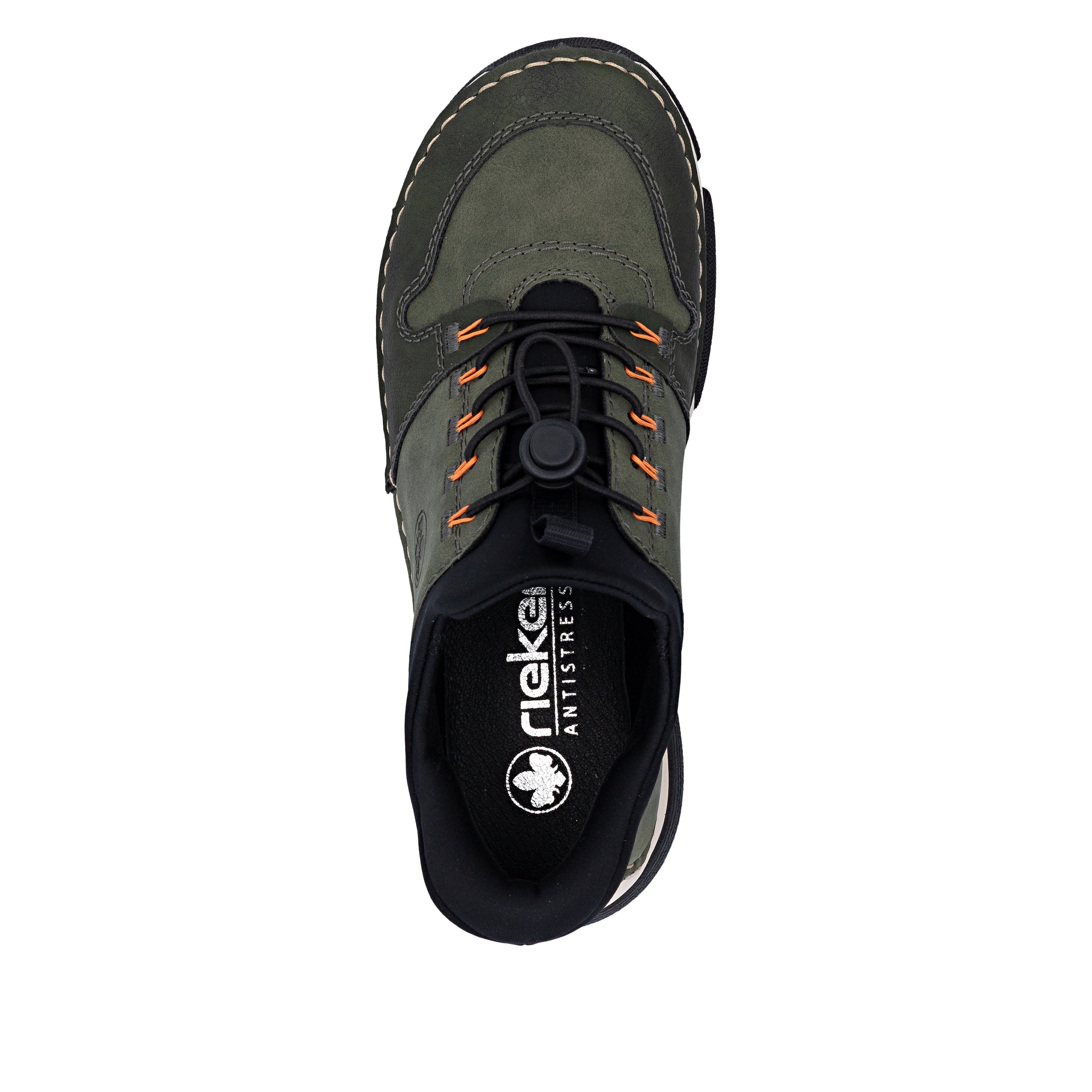 Chaussure basse Rieker en vert
