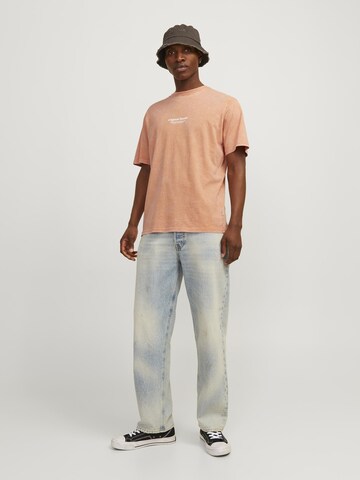 JACK & JONES Shirt 'JORVesterbro' in Orange