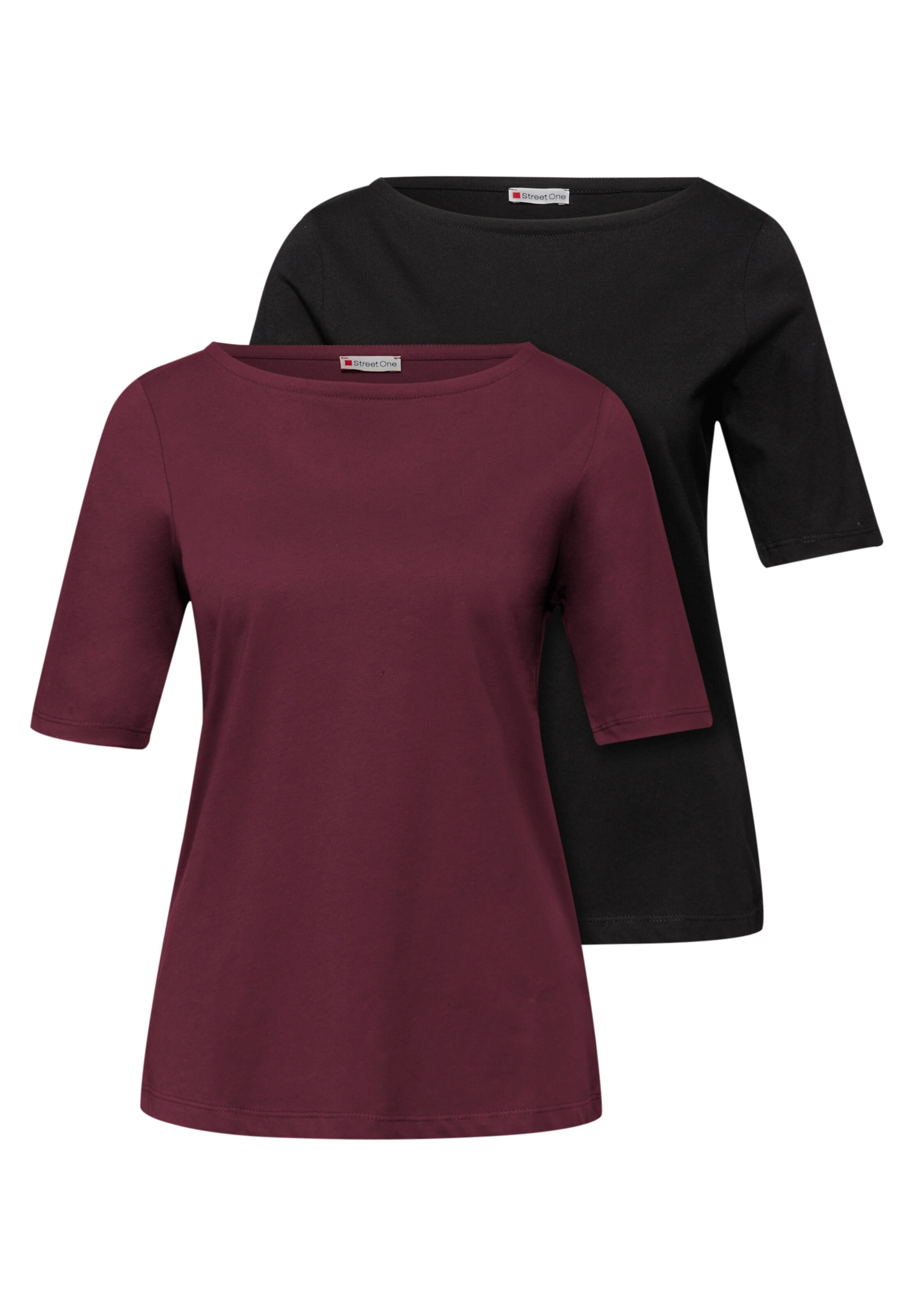 STREET ONE Shirt in Red: front