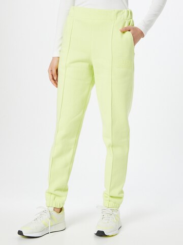 MADS NORGAARD COPENHAGEN Tapered Pants 'Patty' in Green: front