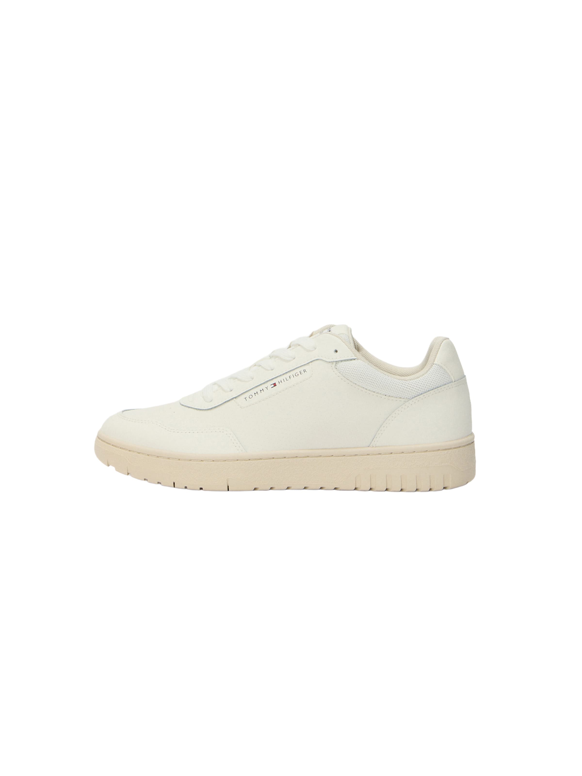 TOMMY HILFIGER Baskets basses 'Basket Core' en blanc, Vue avec produit