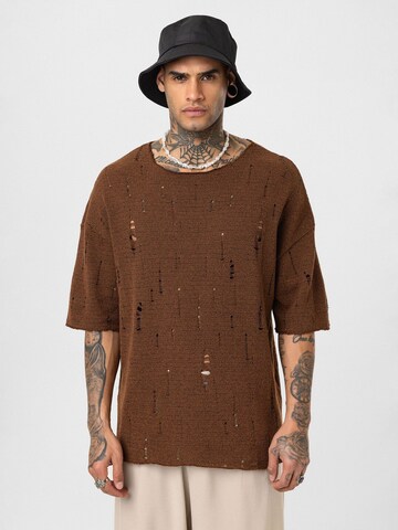 Dandalo Póló - barna: elől