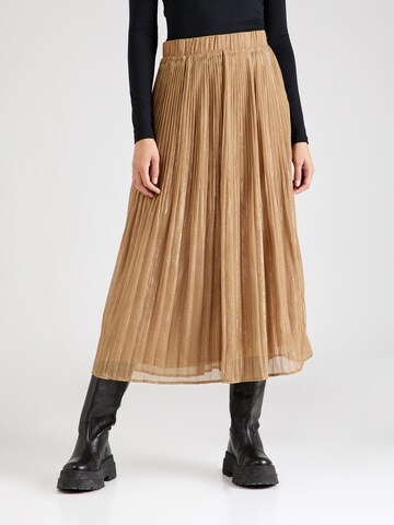 BRUUNS BAZAAR Skirt 'Senna Carma' in Beige: front