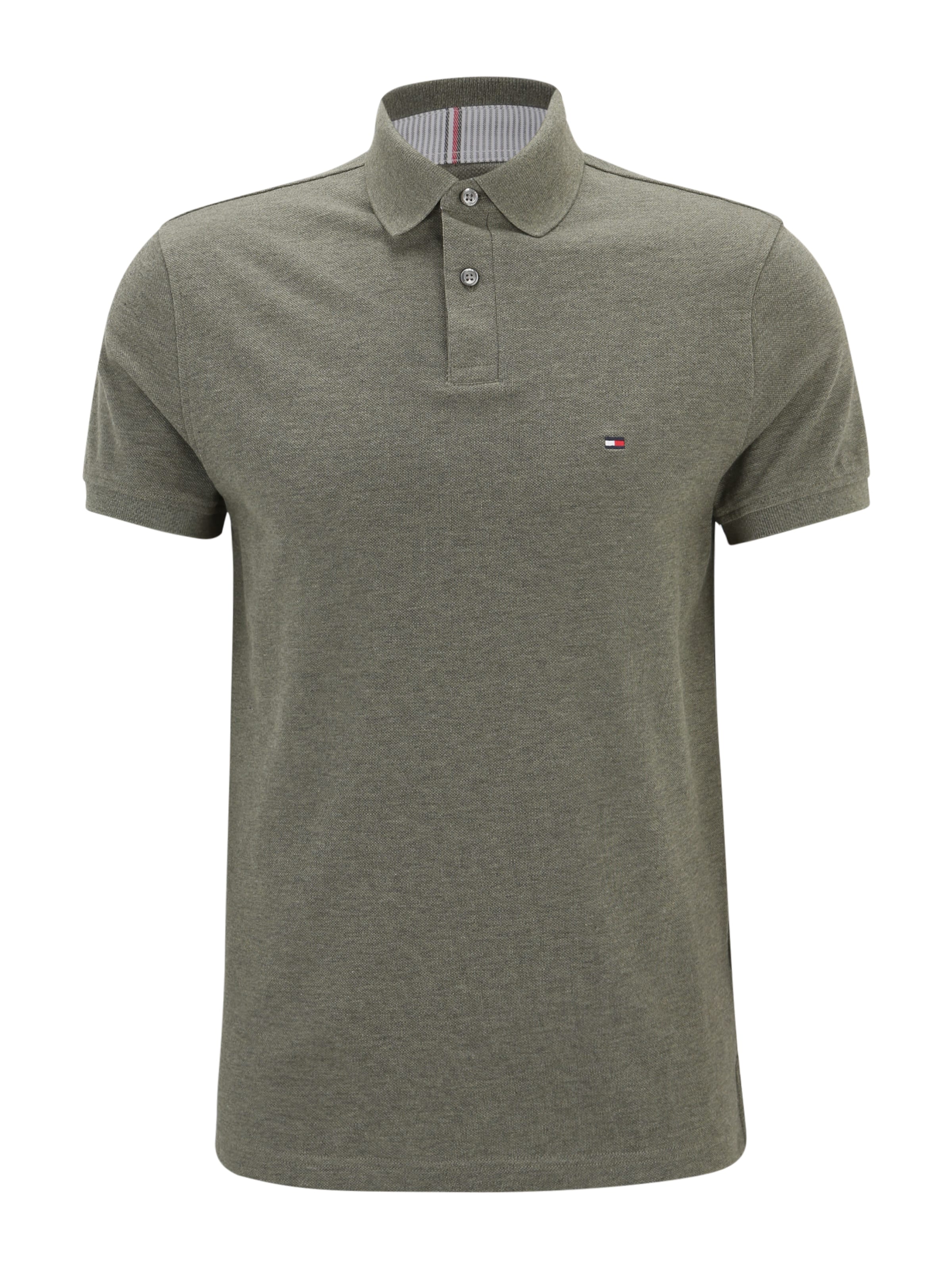 T-Shirt 'CORE 1985 REGULAR POLO' TOMMY HILFIGER en vert : devant