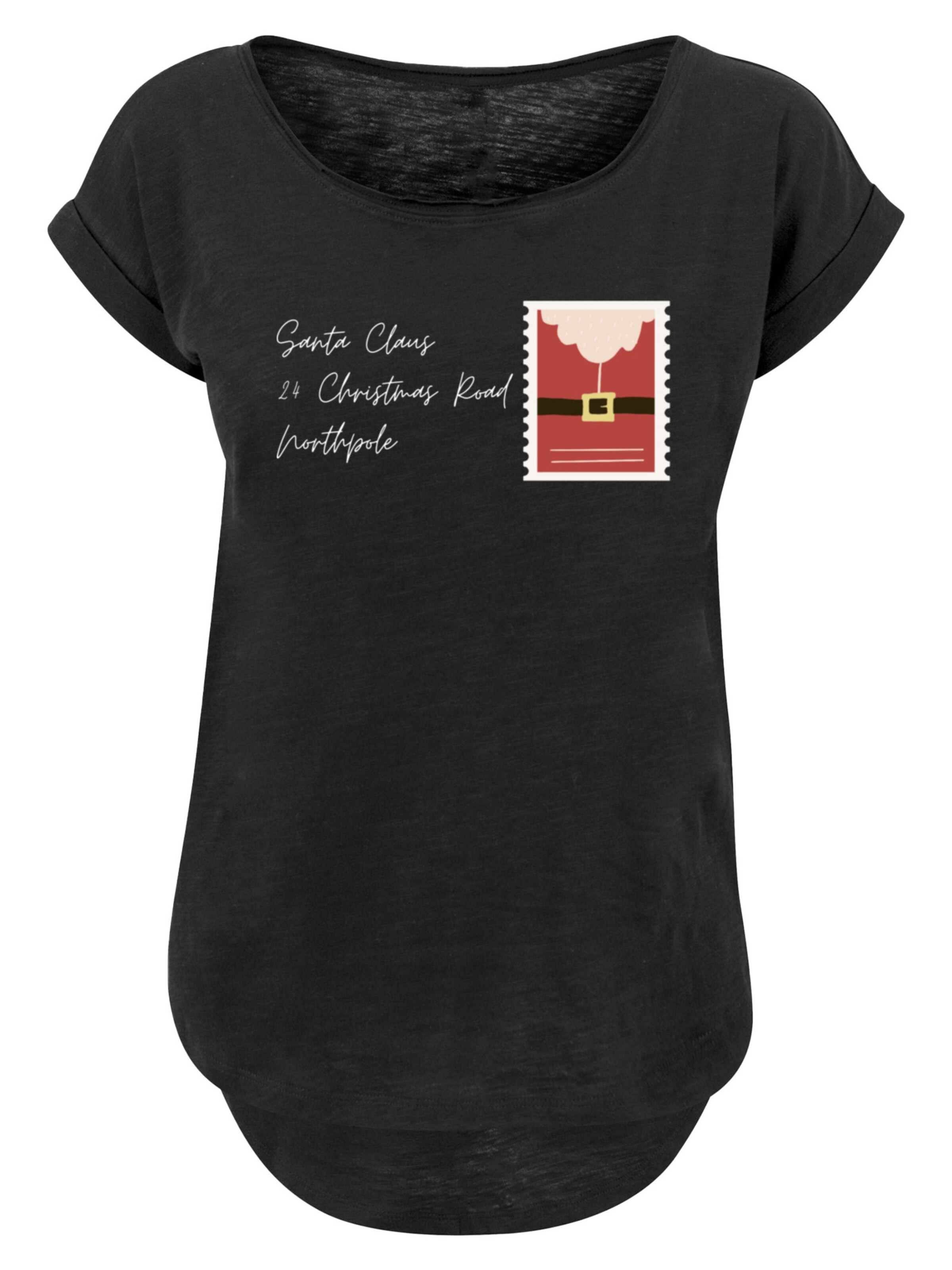 T-shirt F4NT4STIC en noir : devant