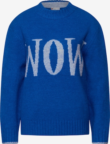 STREET ONE Sweater in Blue: front