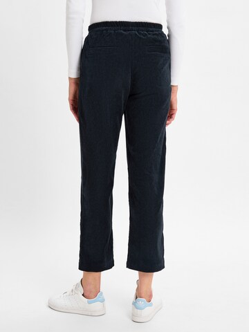 Marie Lund Loosefit Broek in Blauw