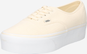 VANS Platform trainers 'UA Authentic Stackform' in Beige: front