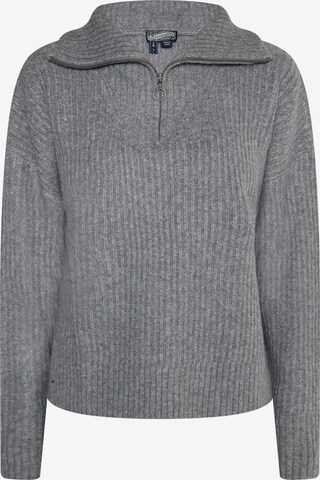 Pull-over DreiMaster Vintage en gris : devant