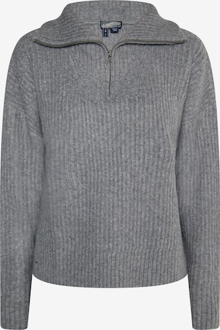 DreiMaster Vintage Sweater in Grey: front