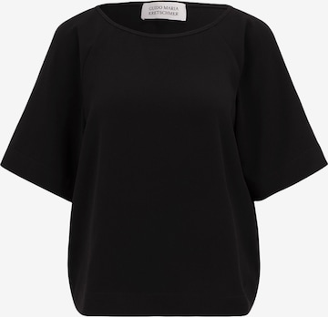 juoda Guido Maria Kretschmer Women Marškinėliai 'Ramona': priekis